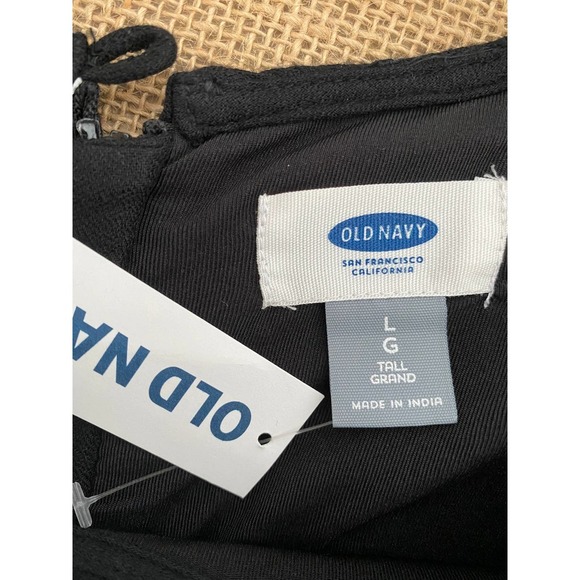 New Old Navy Dress Large Long Sleeve Ruffled Emerald Green - Picture 8 of 10